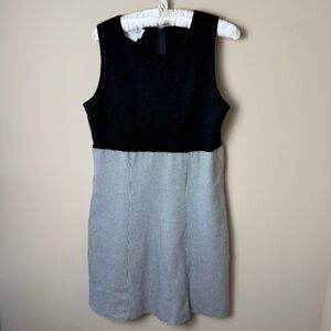 Vintage Byer Too Sleeveless Dress Black White Gingham 90s Y2K Womens Juniors 13